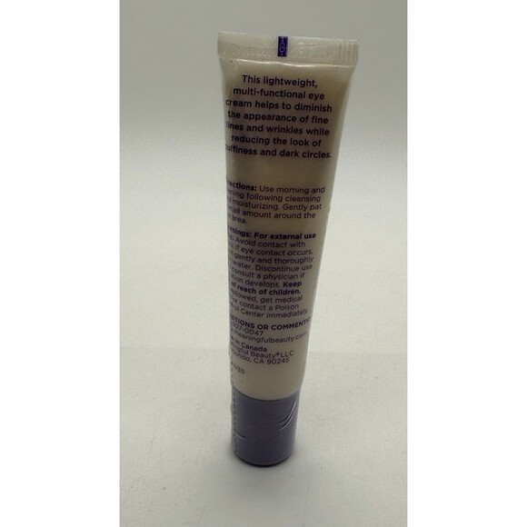Meaningful Beauty LIFTING EYE CRÊME ADVANCED FORMULA 0.5FLOZ/15ML NEW SEALED - Picture 4 of 6